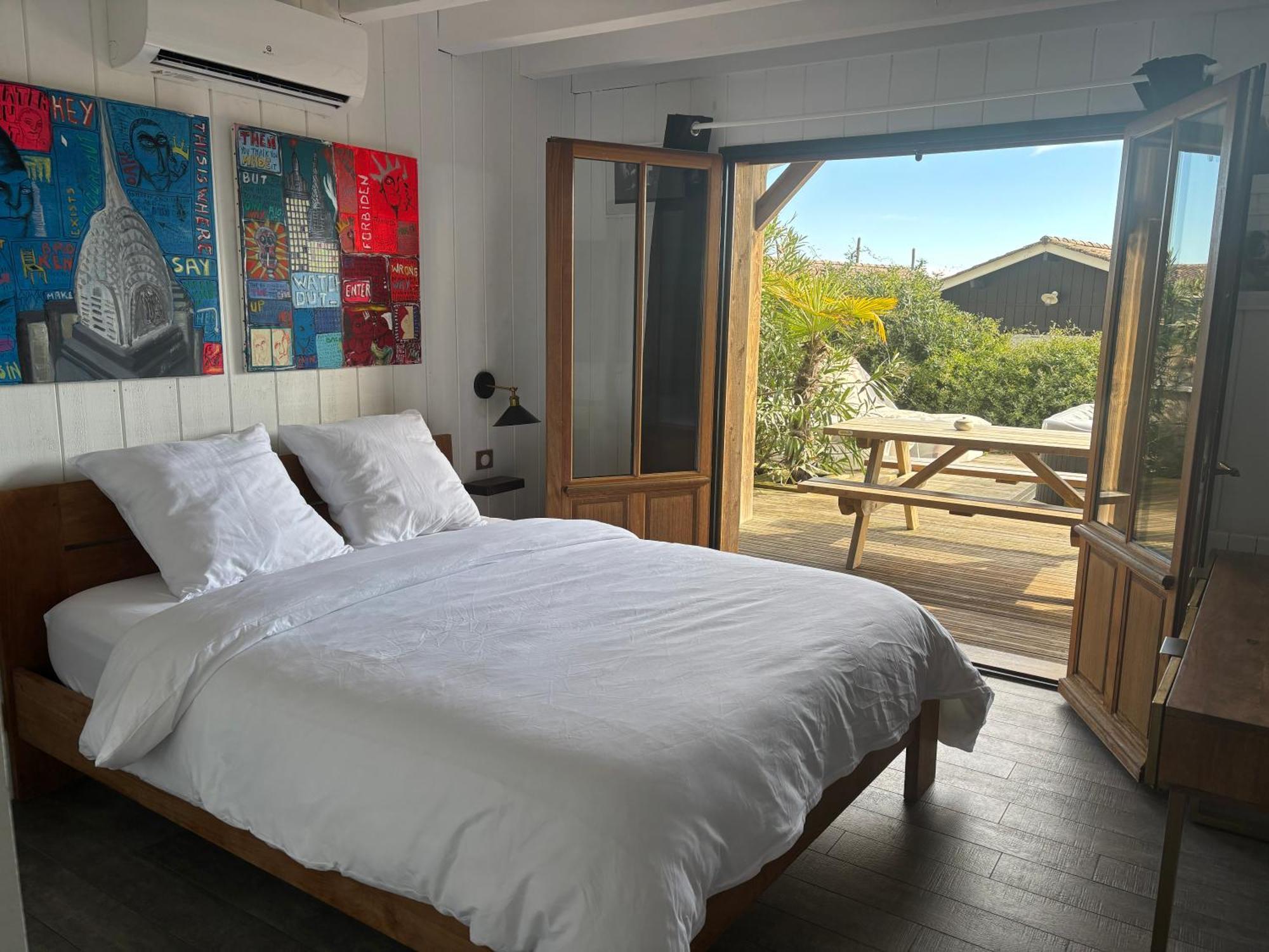 Chambre D'Hotes - Village Petit Piquey Lège-Cap-Ferret Kamer foto